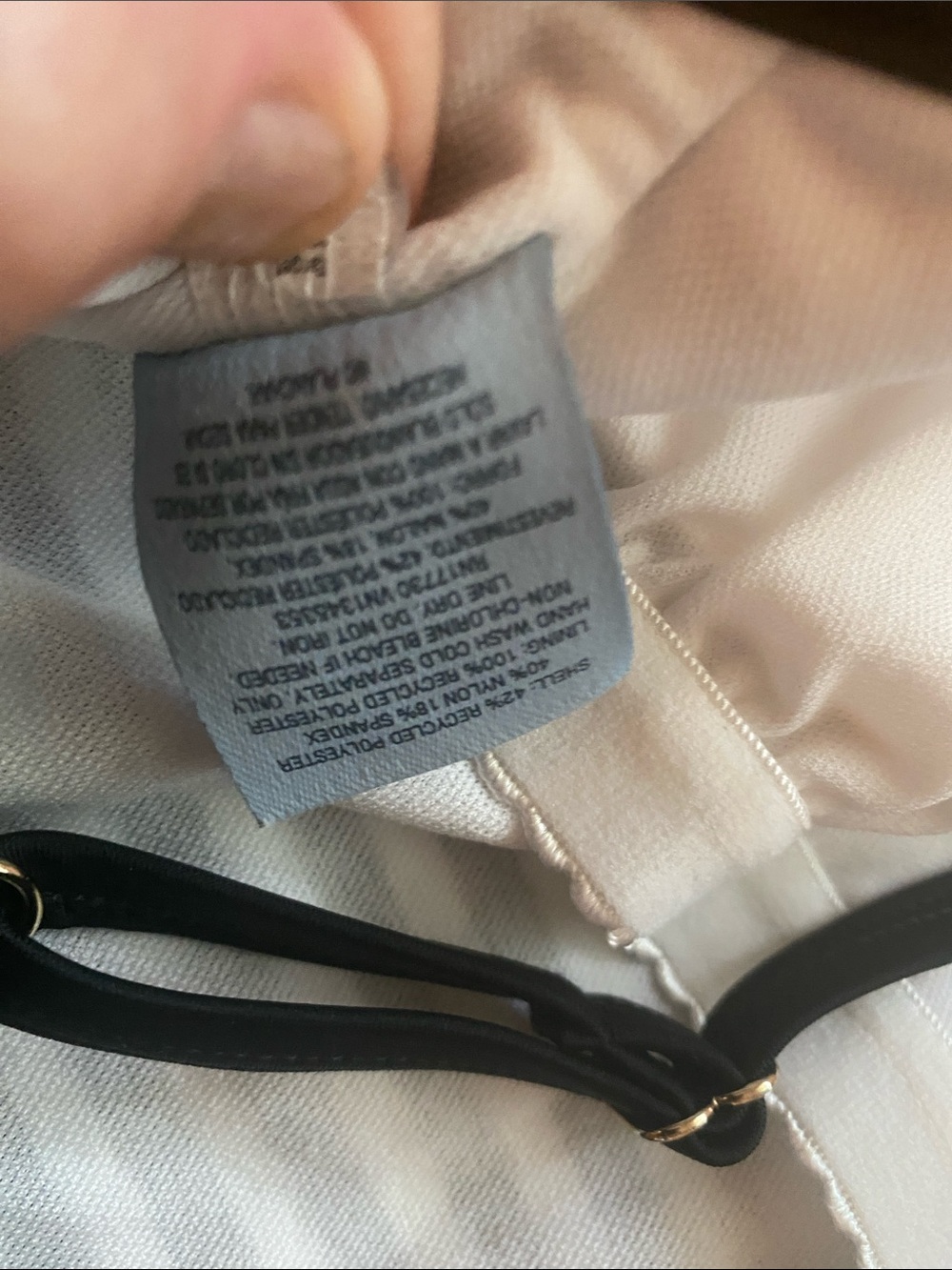 Shade and shore NWT bell/wht one piece swimsuit - Picture 8 of 8